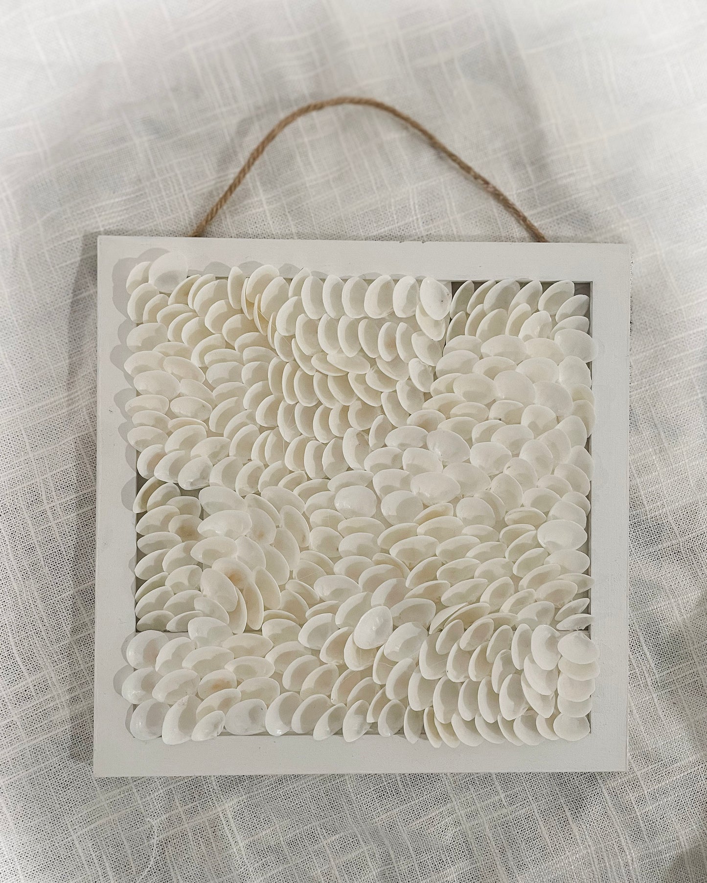 Finn – Handmade Coastal Shell Wall Art for a Serene Ocean-Inspired Home